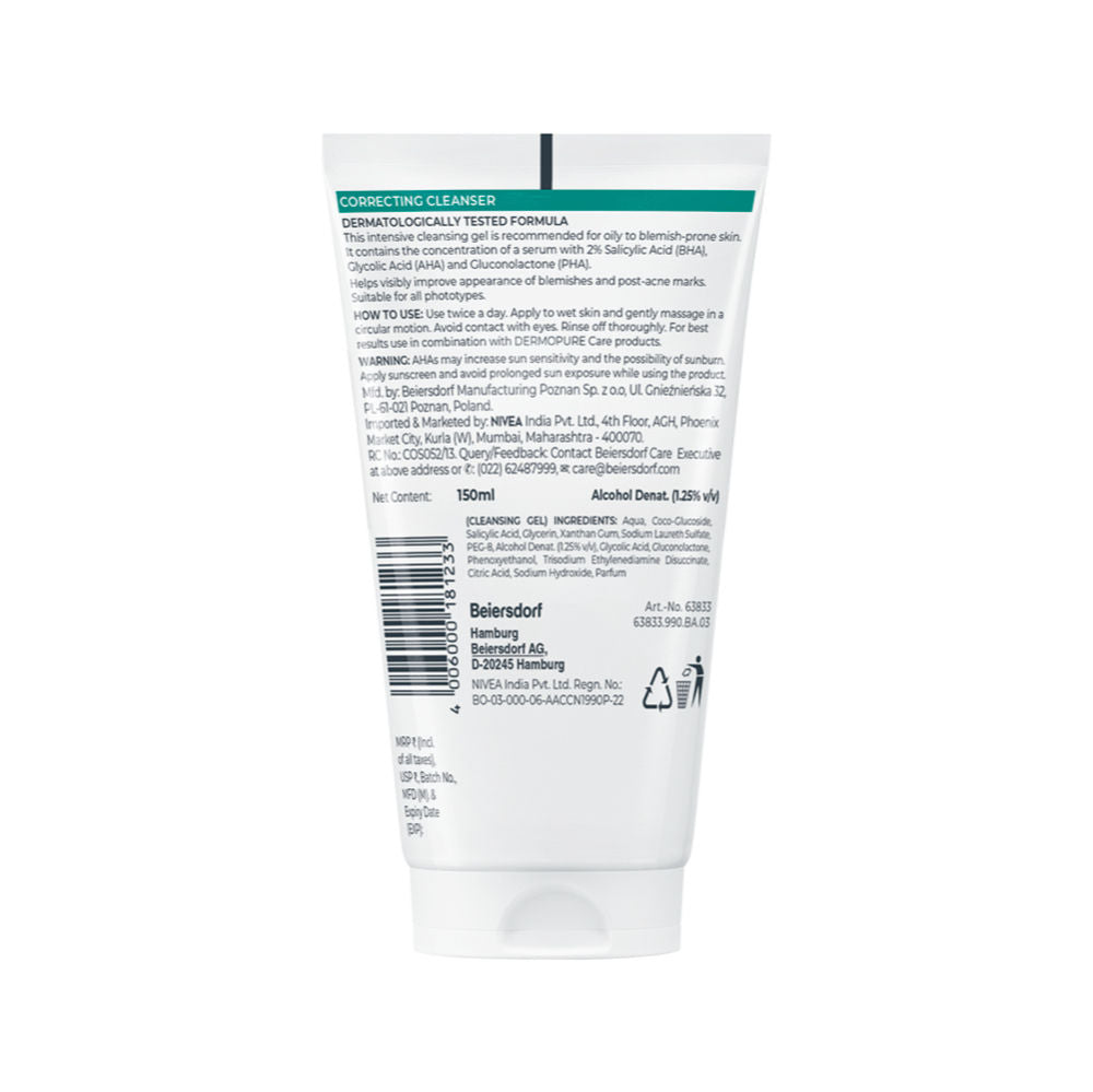Dermopurifyer Oil Control 3X Effect Cleansing Gel For Blemish & Acne-Prone Skin