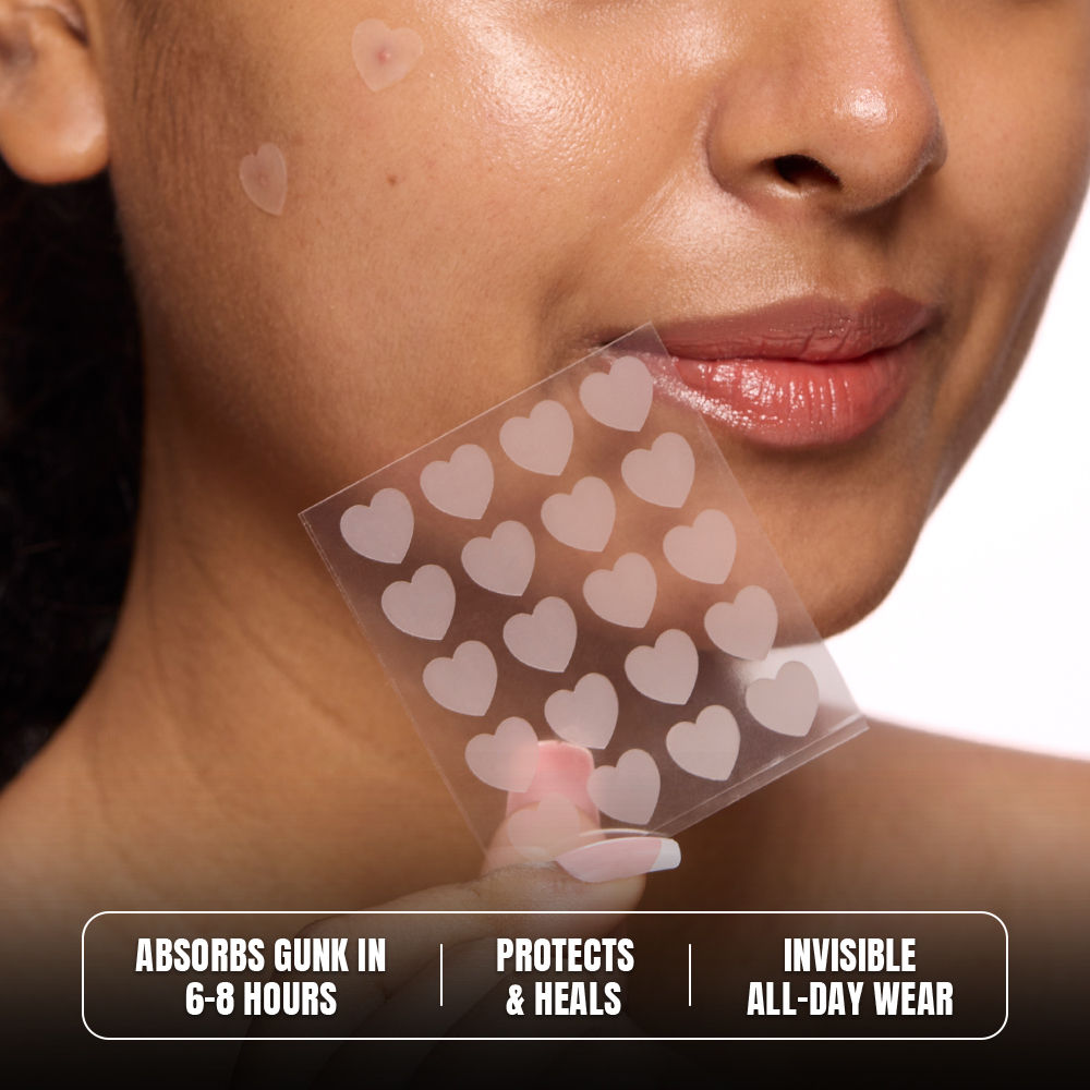 Zit. Zap. Zoop Pimple Patches 01 - Transparent Heart Shape