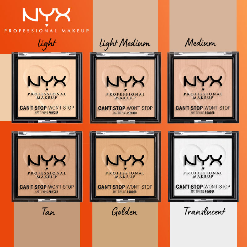 Can't Stop Won't Stop Mattifying Powder - Tan