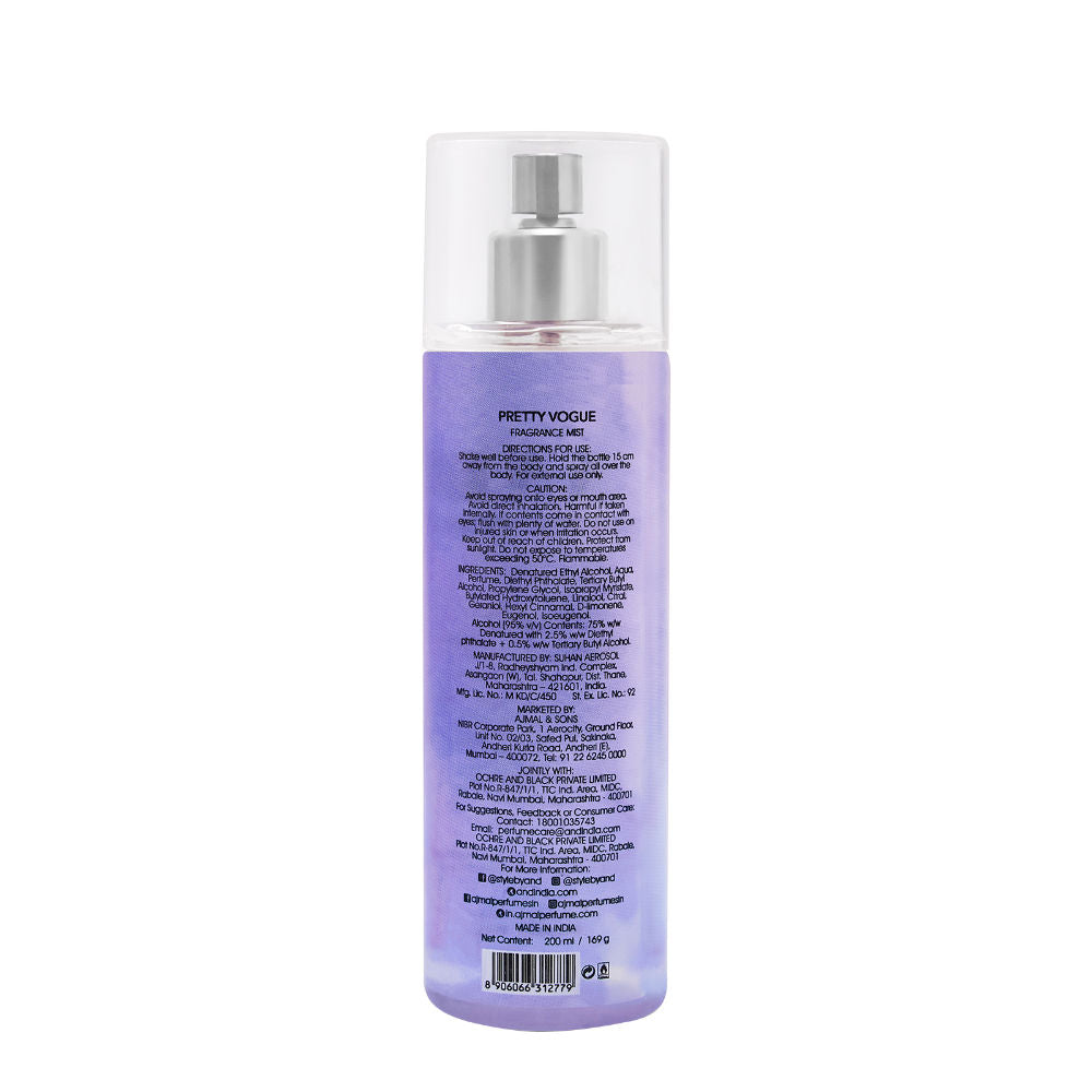 And Pretty Vogue Body Mist Perfume For Women