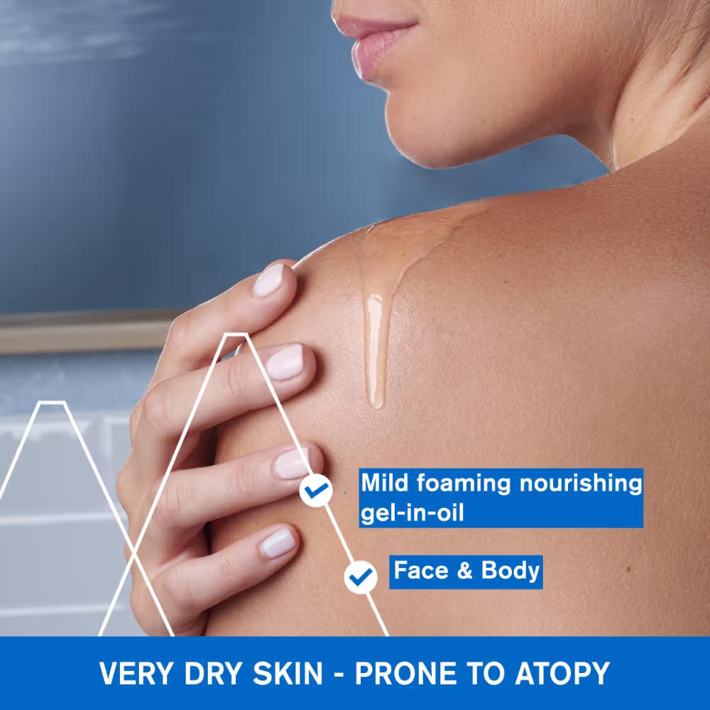 Xemose Cleansing Soothing Oil With Glycerine For All Sensitive, Dry Or Very Dry Skin