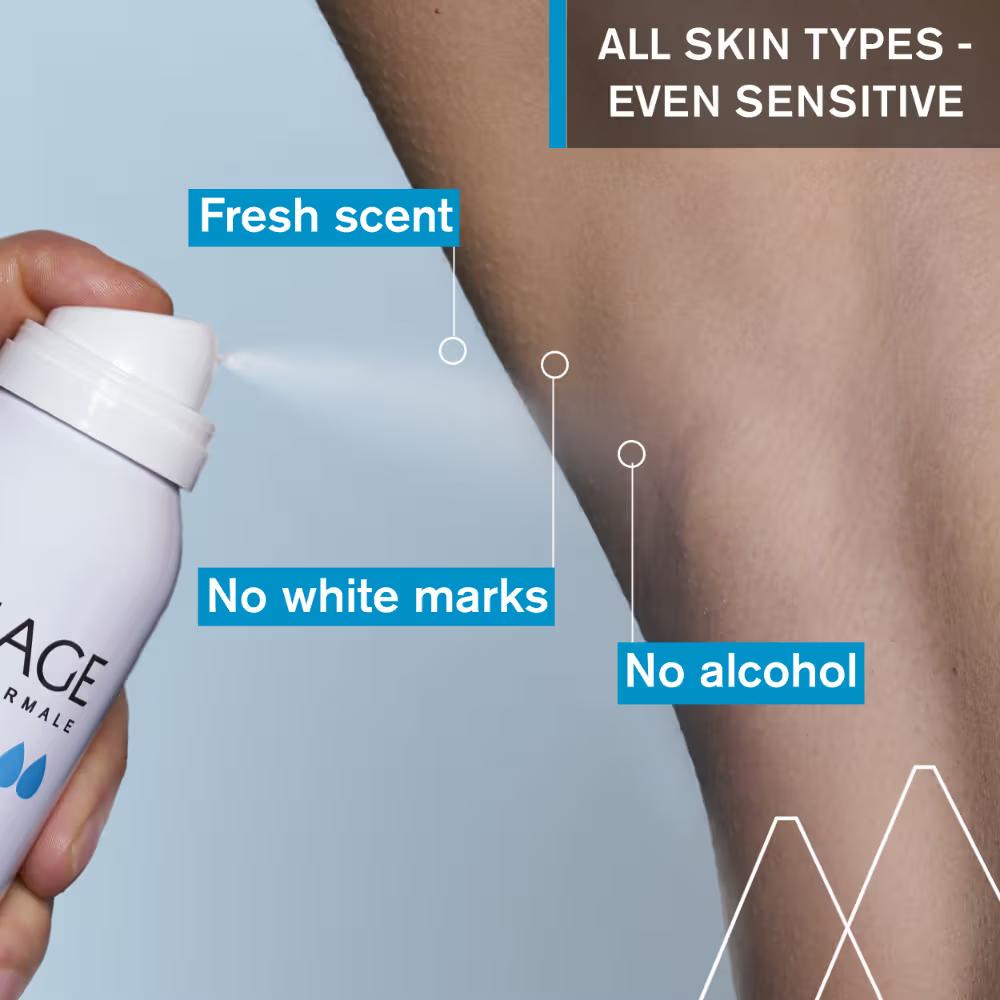 Fresh Body Deodorant Spray with Alum & Sweet Almond Oil Dermat Recommended for Sensitive Skin
