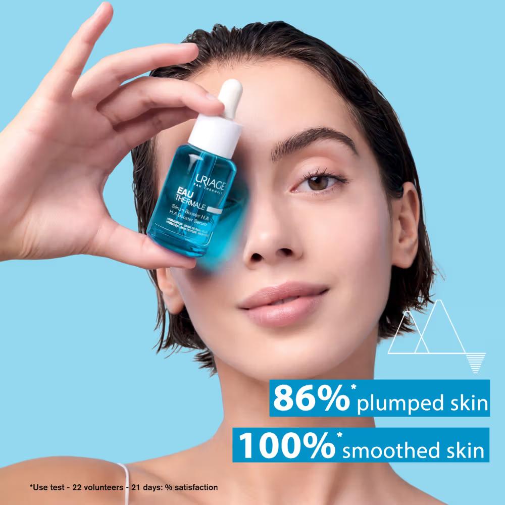 Eau Thermale Hydration Booster Serum 1.5% Pure Hyaluronic Acid for Hydrated, Plump, Soft Skin