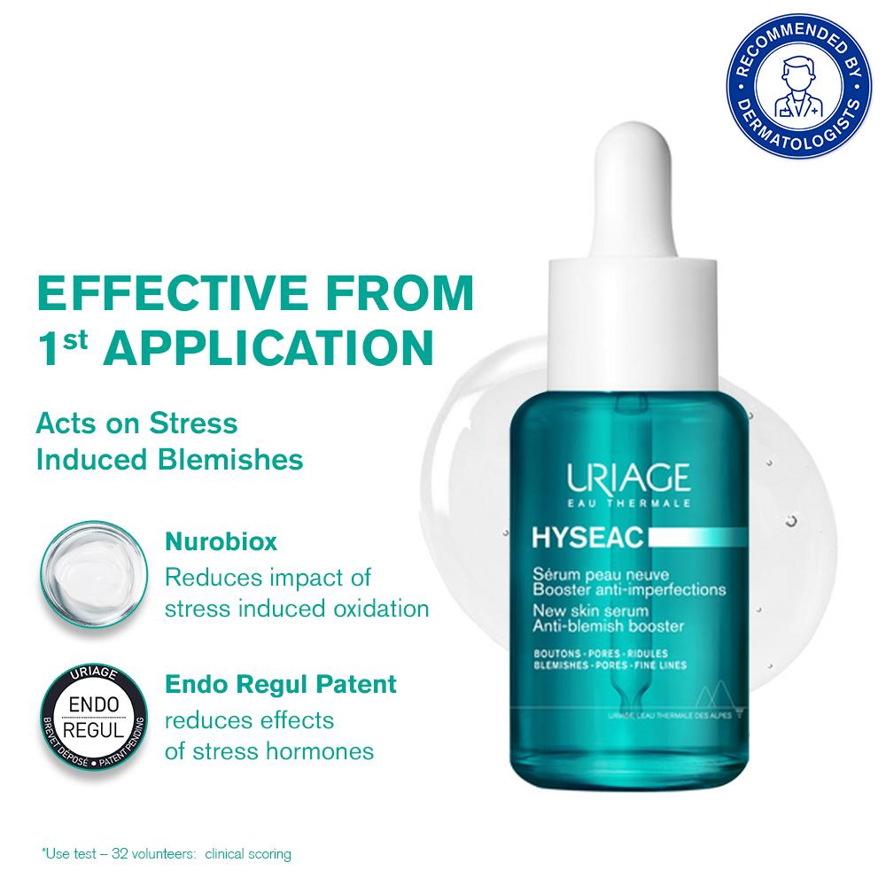 Hyseac Skin Anti-Blemish Serum 5.8% AHA for Hormonal Peak & Stress Acne Dermat Recommended