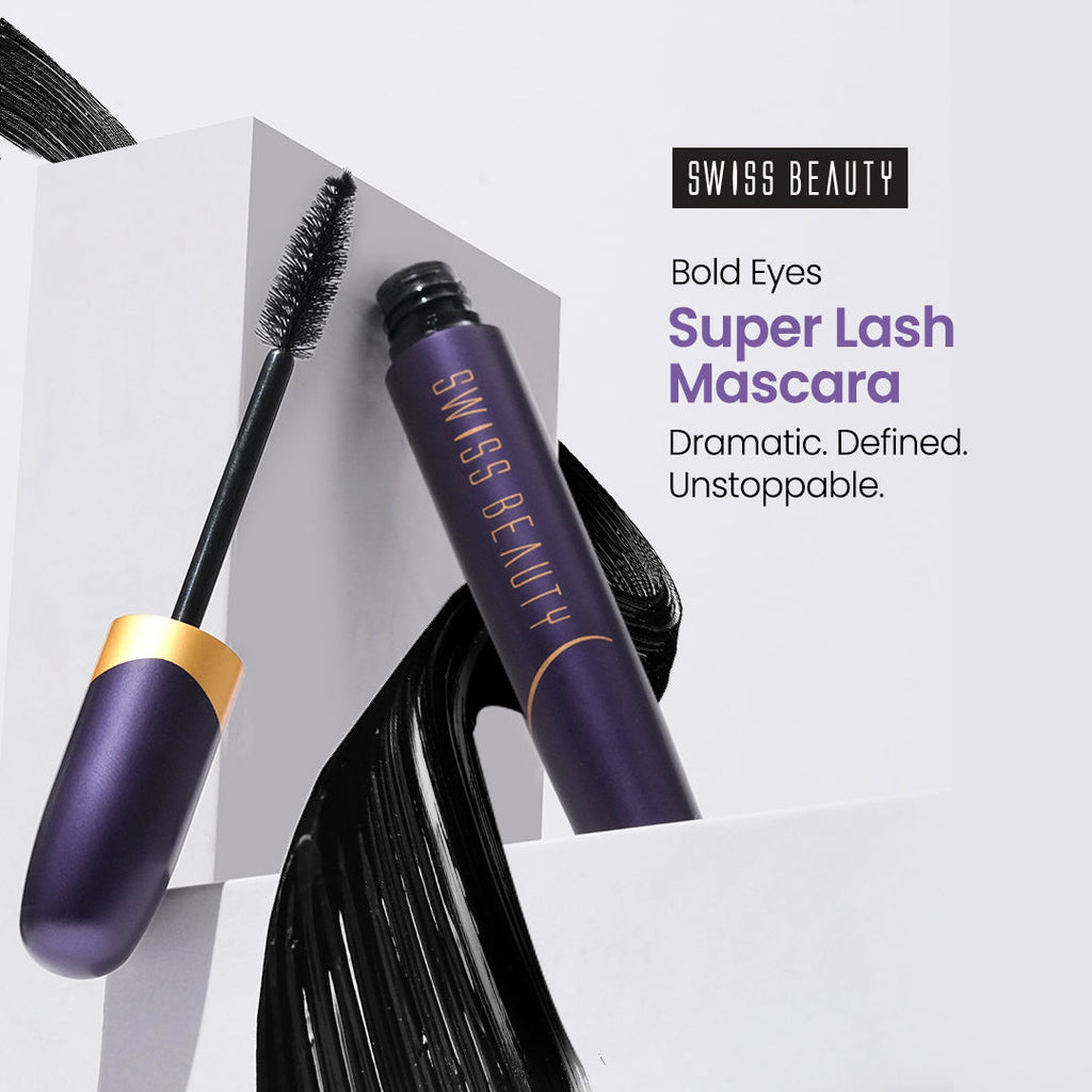 Bold Eyes Super Lash Mascara Waterproof - Black