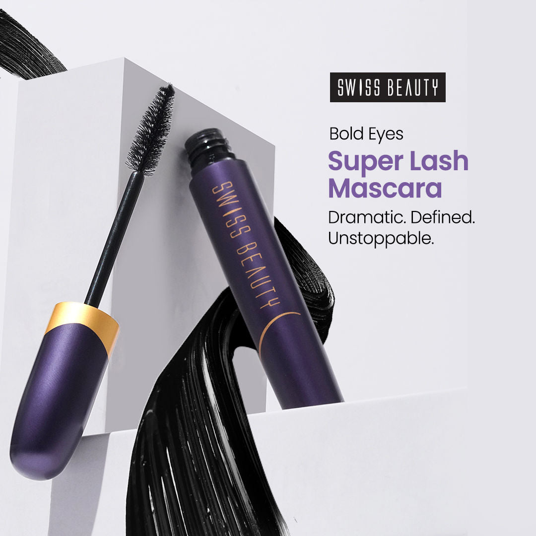 Bold Eyes Super Lash Mascara Waterproof - Black