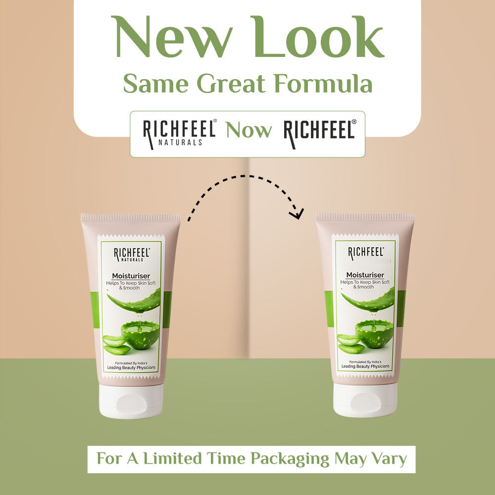 Aloe Moisturizer-Lightweight & Hydrating, Non-Sticky, Absorbs Instantly, For All Skin Types