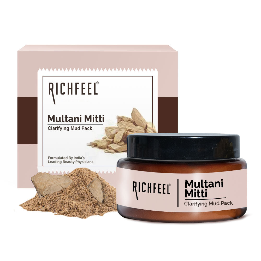 Multani Mitti Powder (Fuller's Earth) For Soft and Glowing Skin