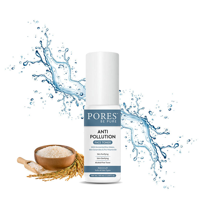 Anti-Pollution Face Toner With Rice Water