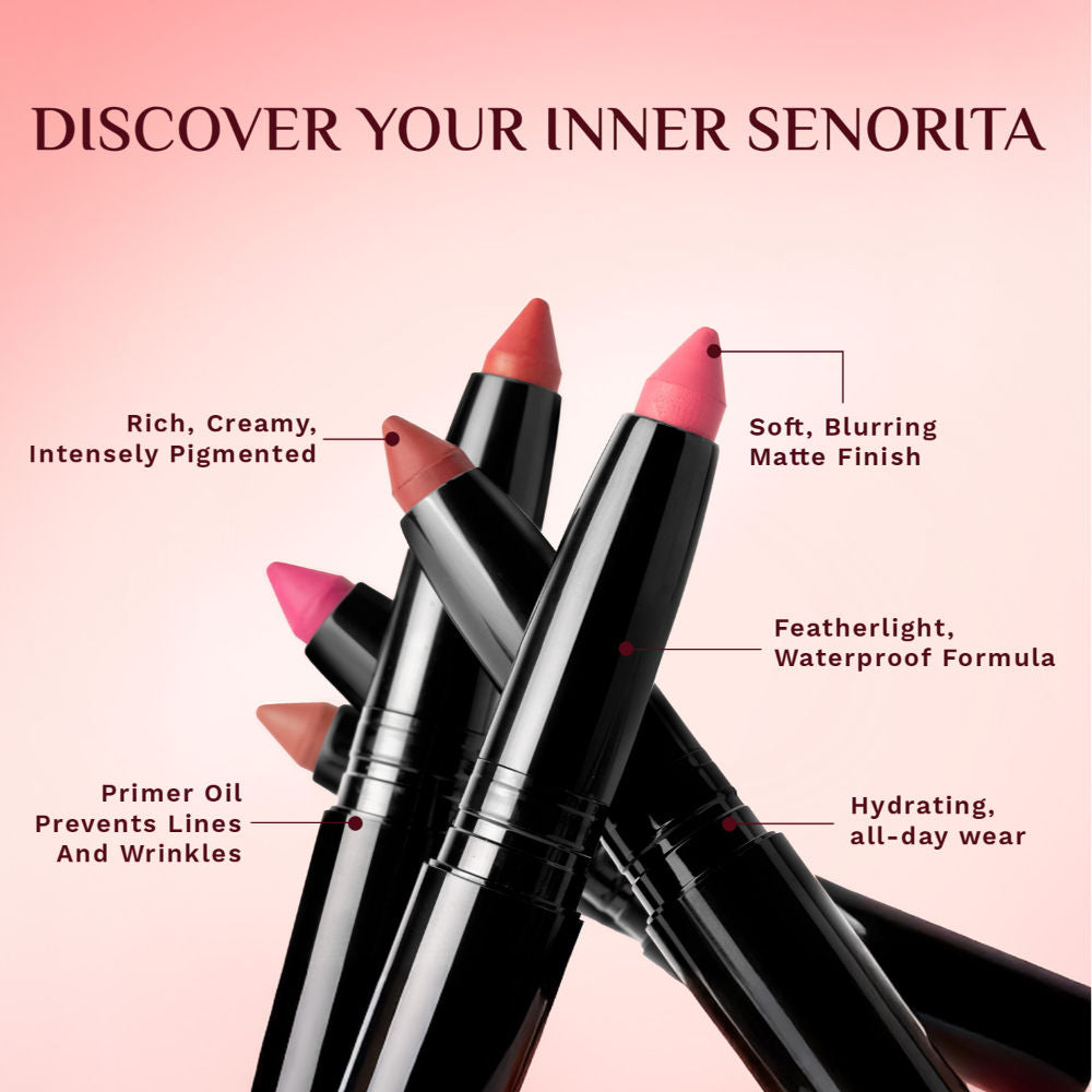 The Spanish Collection Matte Me Up Lip Crayon