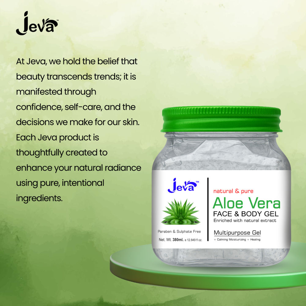Aloe Vera Gel - Hydrating & Revitalizing Care for Young, Radiant Skin & Hair