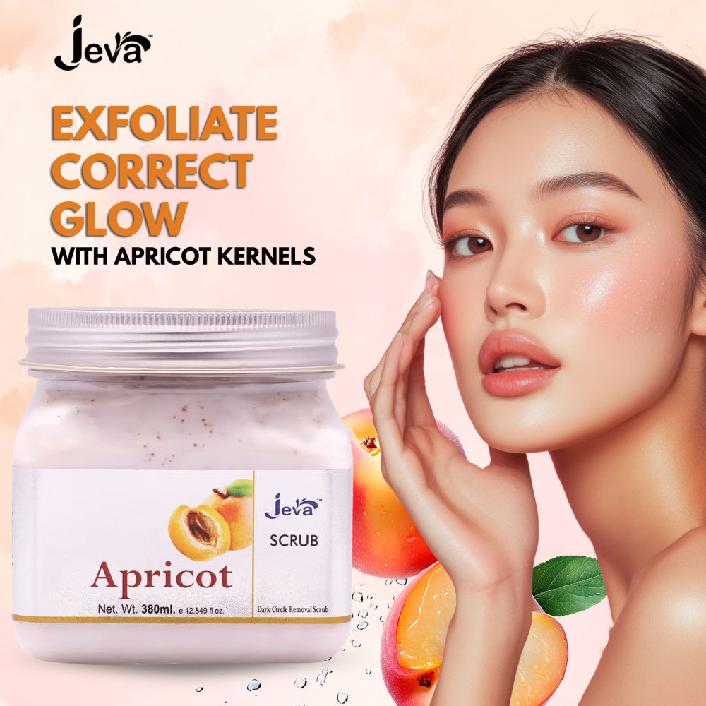 Apricot Body Scrub - Exfoliating & Dark Spot Reducing Gel for Radiant Skin