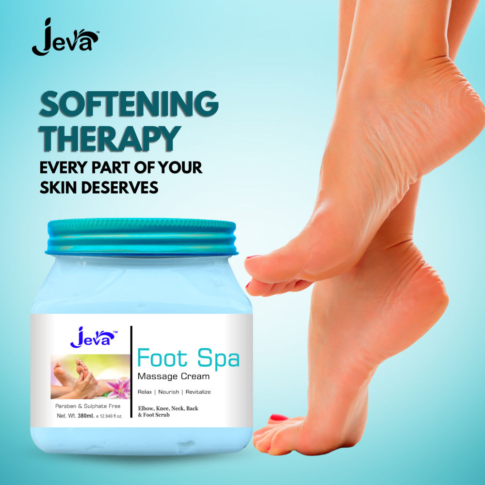 Foot Spa Cream - Deep Moisturizing & Softening Gel for Elbows, Knees & Feet