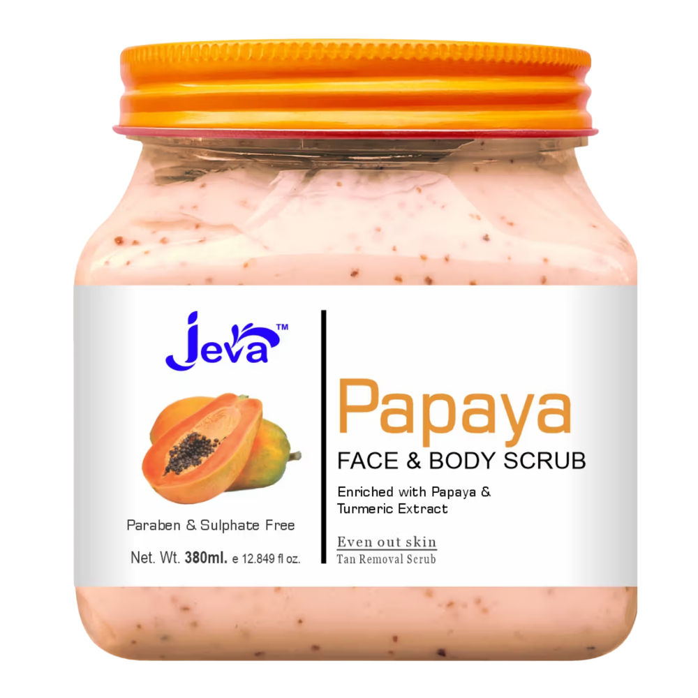 Papaya Tan Removal Scrub - Brightening & Smoothening