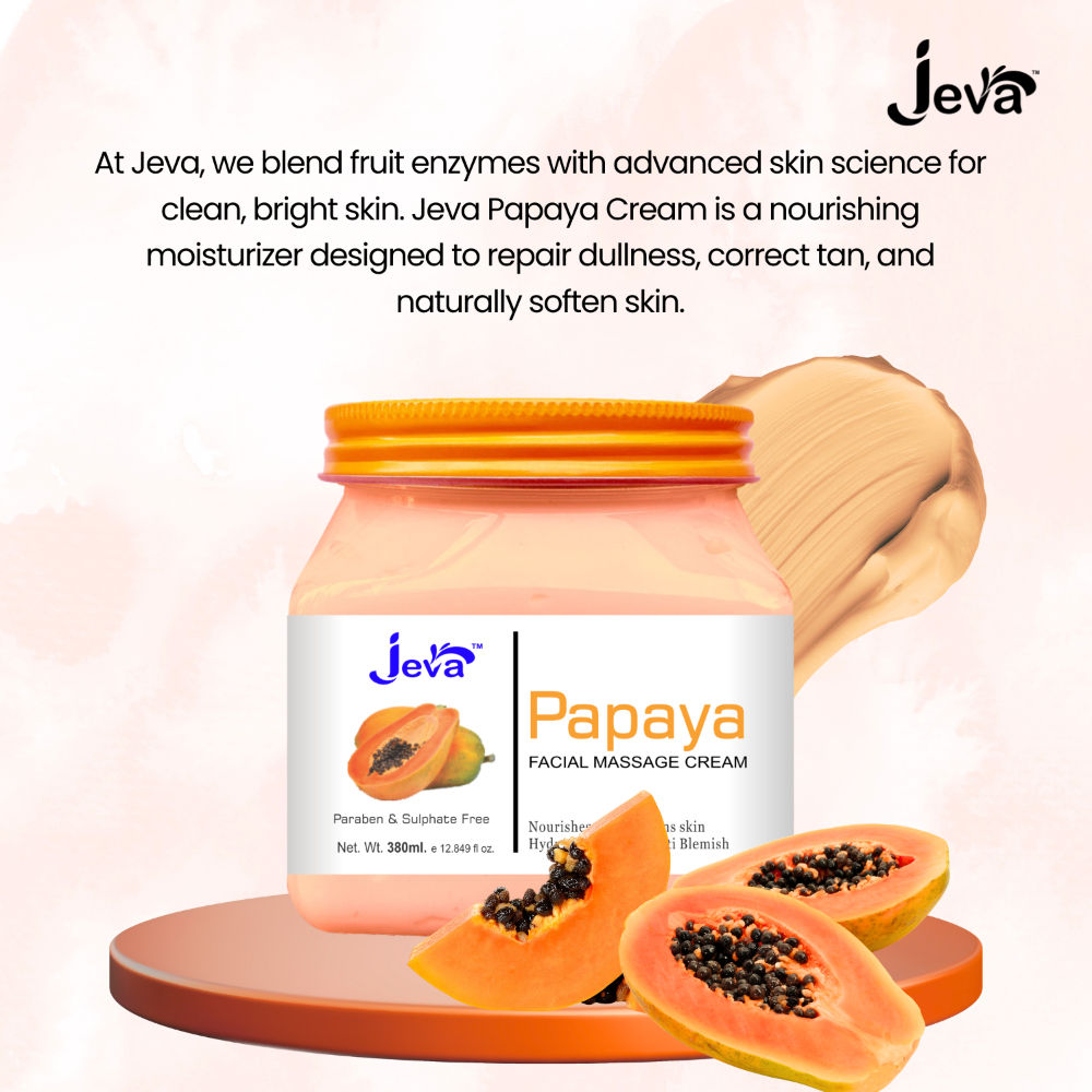 Papaya Nourishing and Smoothing Cream for Soft, Hydrated and Radiant Skin