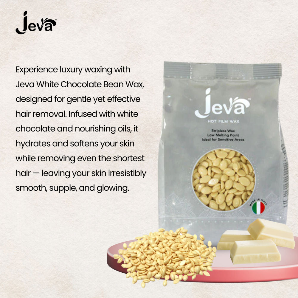 Hot Film Wax Natural Stripless Hard Wax Beads for Smooth Hair Removal Face & Body 500g