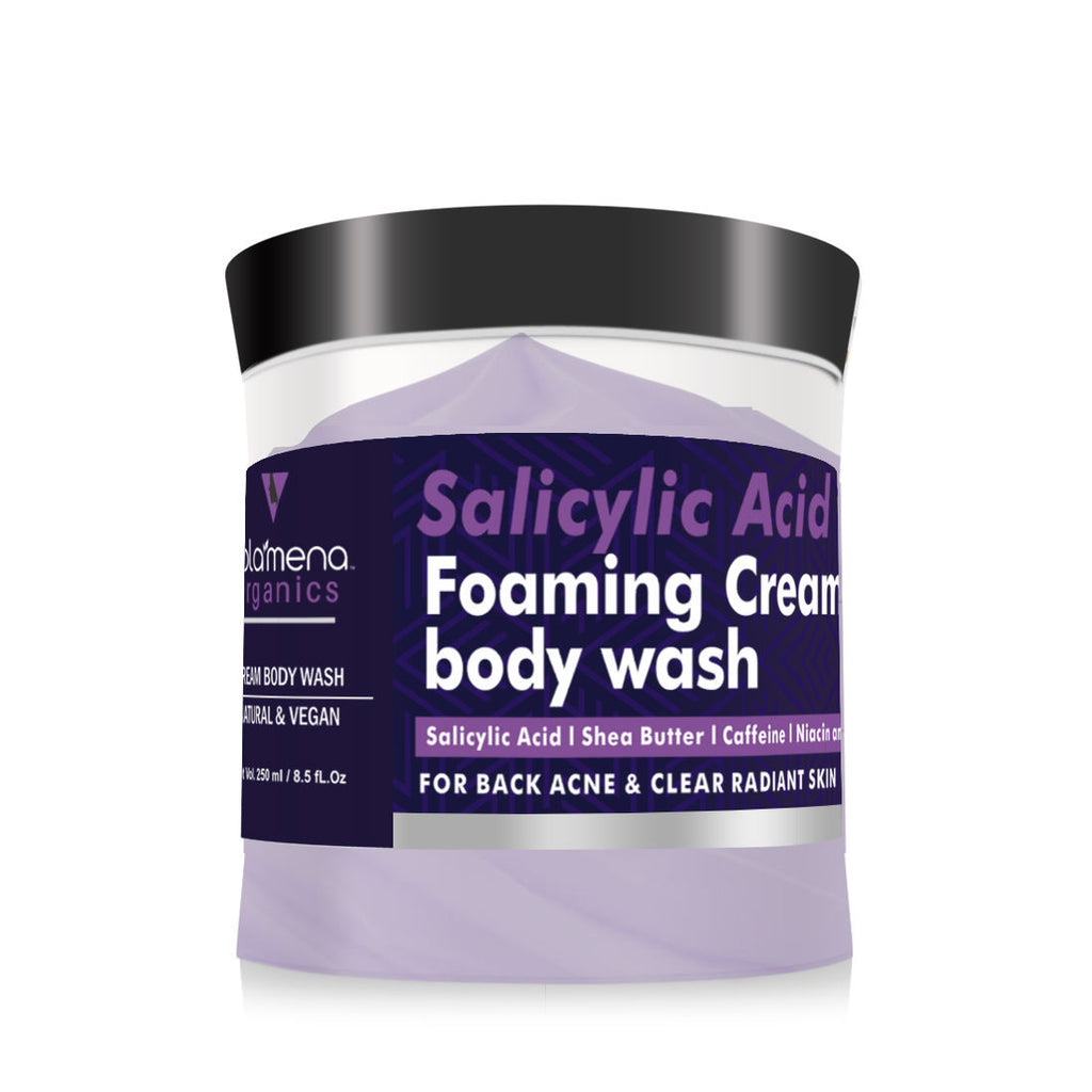 Organics Salicylic Acid Foaming Cream Body Wash