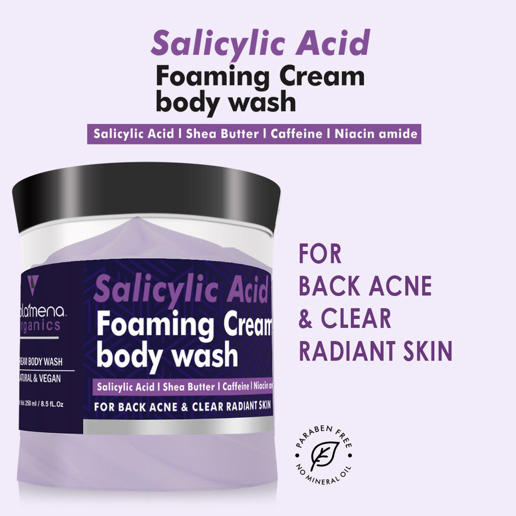 Organics Salicylic Acid Foaming Cream Body Wash