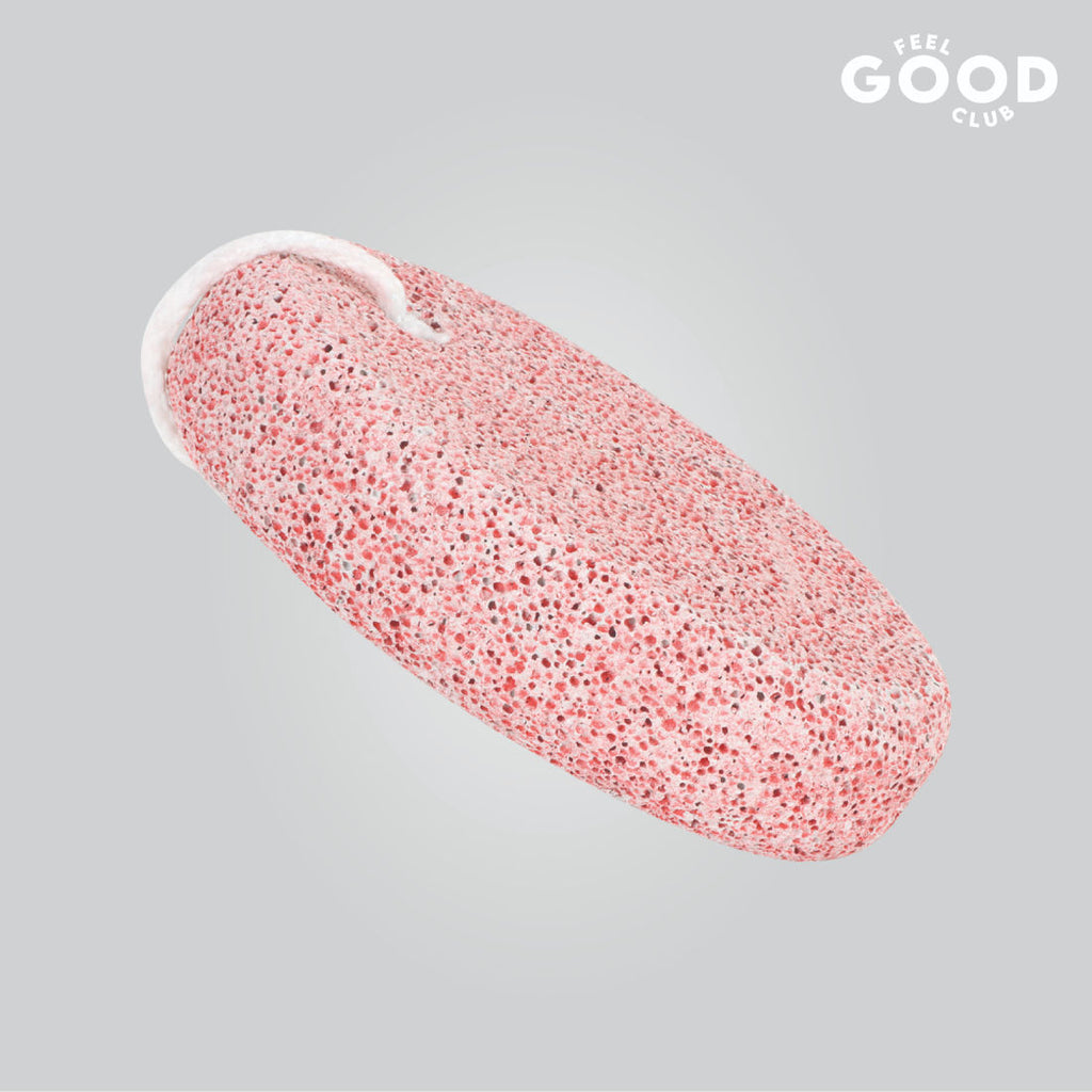 Pink Pumice Stone For Foot File Scrubber For Natural Skin Care Exfoliation & Pedicure