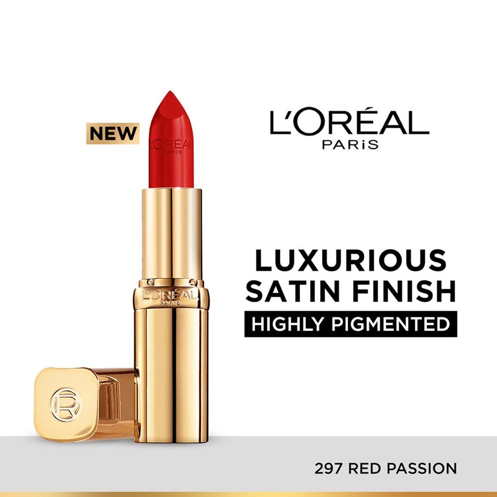 Color Riche Satin Lipstick - 297 Red Passion