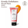 BiE Peach Sunrise Body Scrub - Gently Exfoliates, Removes Dead Skin & Brightens Mild Exfoliator