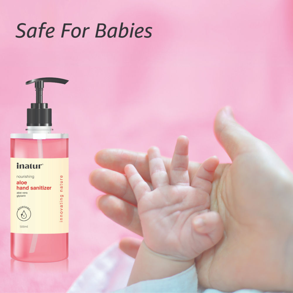 Hand Sanitizer Gel With 85% Alcohol & Aloe Vera, Kills 99.9% Germs, Gentle & Kids Safe