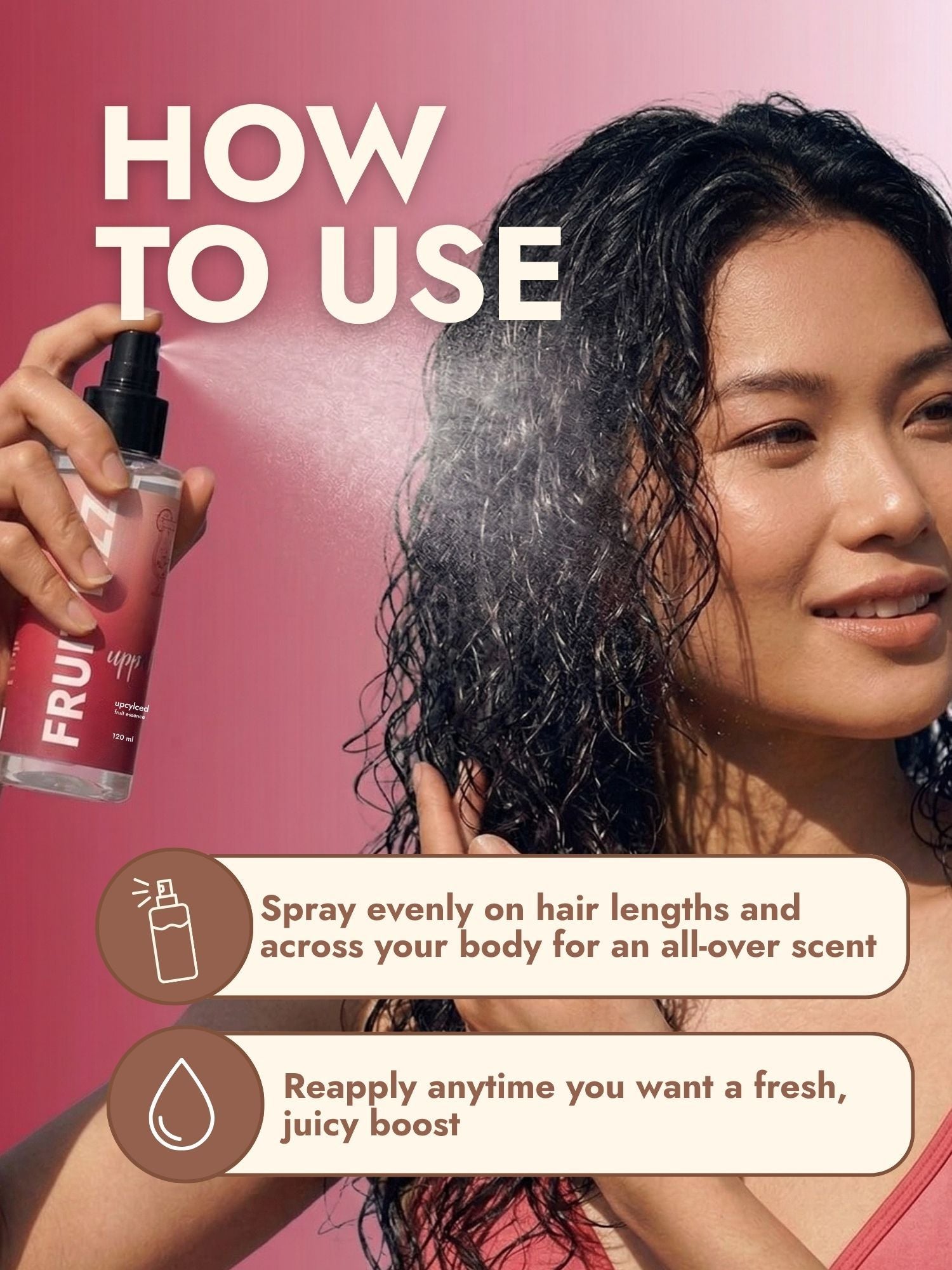 Fruit Fizz Hair & Body Mist Sparkling Fruity Freshness