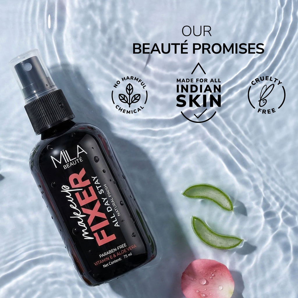 Non Sticky & Long Lasting Makeup Fixer with Aloe Vera and Vitamin E
