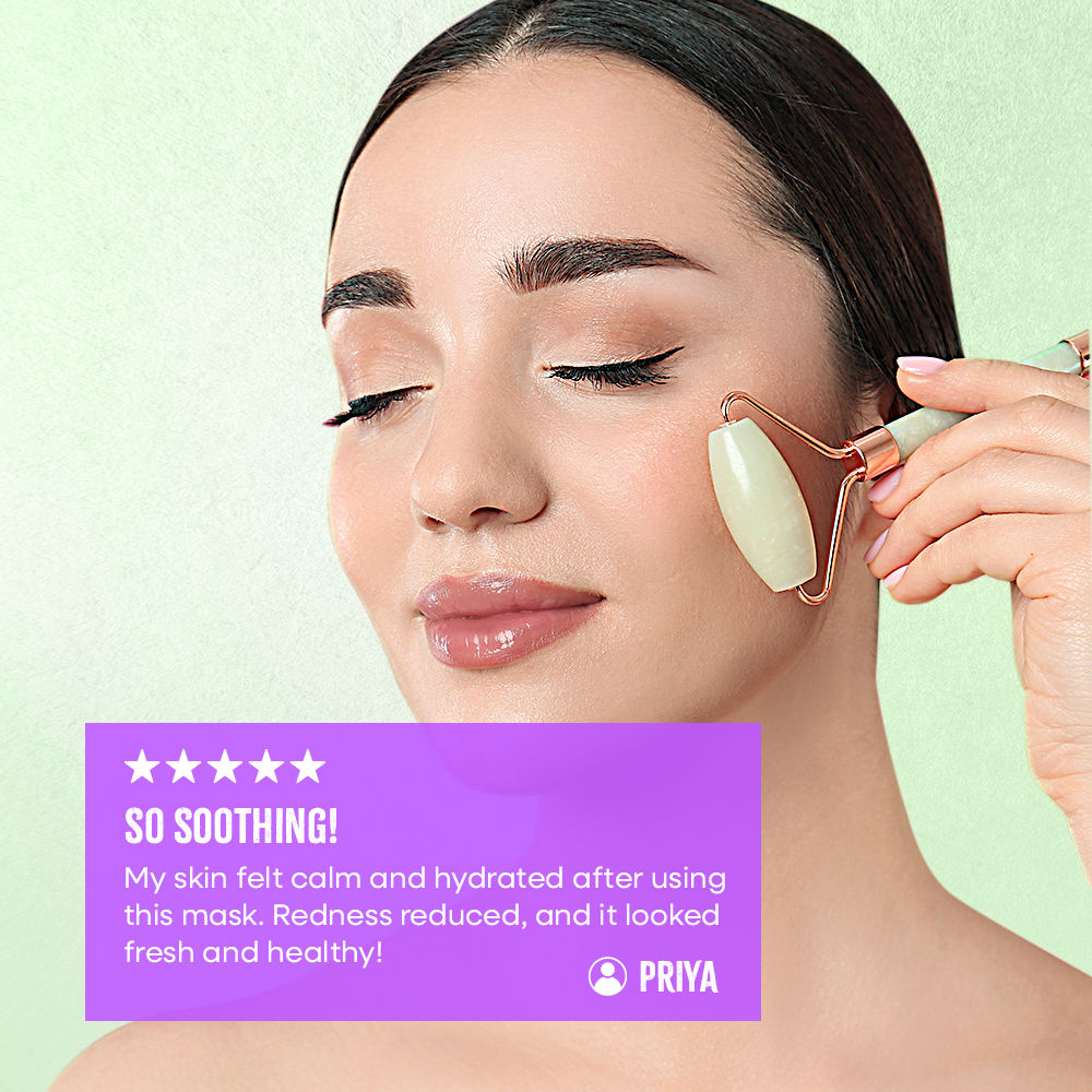 Nykaa Naturals Korean Sheet Mask With Cica & Ceramide For Barrier Repair & Deep Hydration Boost