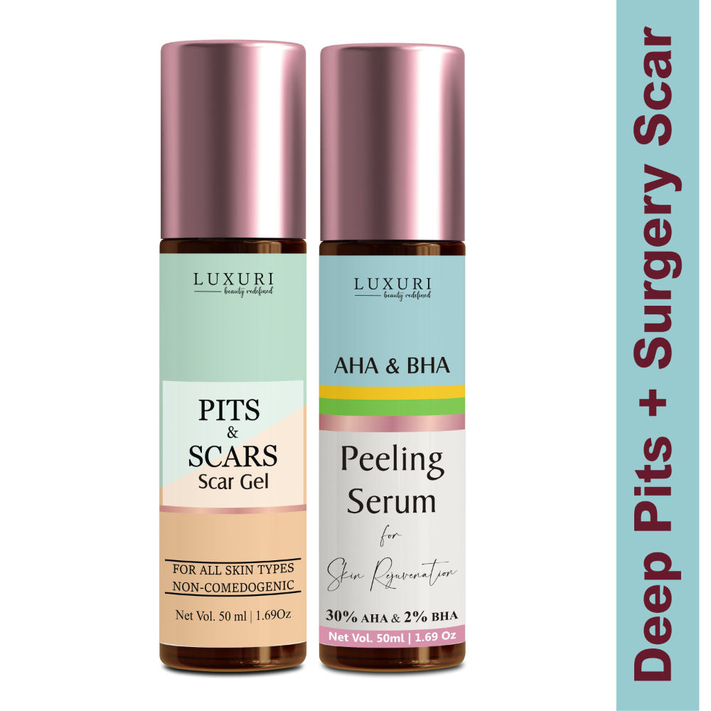 Advanced Scar Care Regime for Deep Scars Pits & Surgery Scars