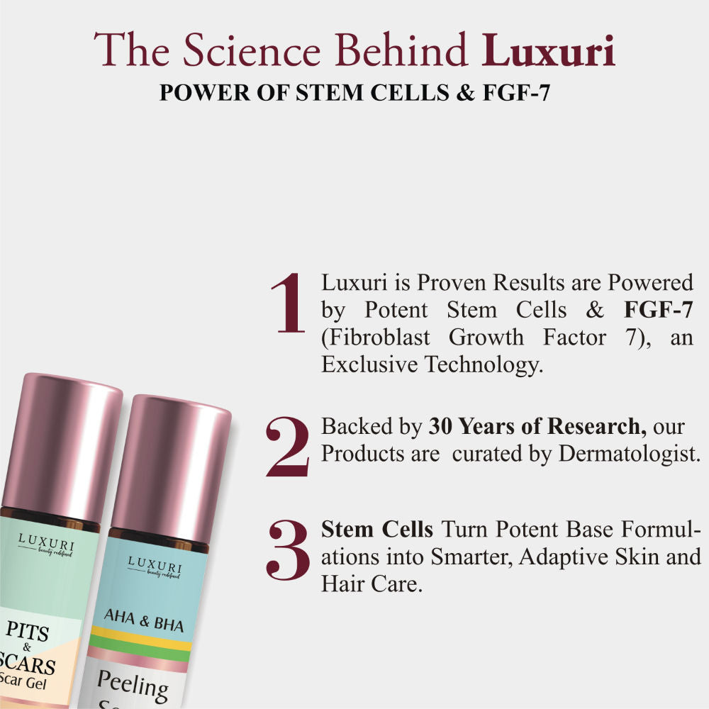 Advanced Scar Care Regime for Deep Scars Pits & Surgery Scars