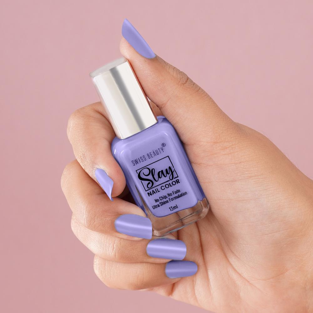 Slay Nail Color Ultra Shine Formulation - 21 Lavender Tender