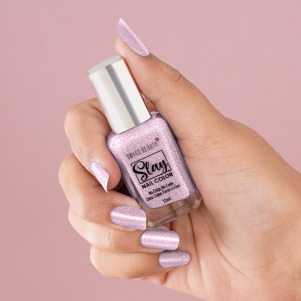 Slay Nail Color Ultra Shine Formulation - 49 Sheer Elegance