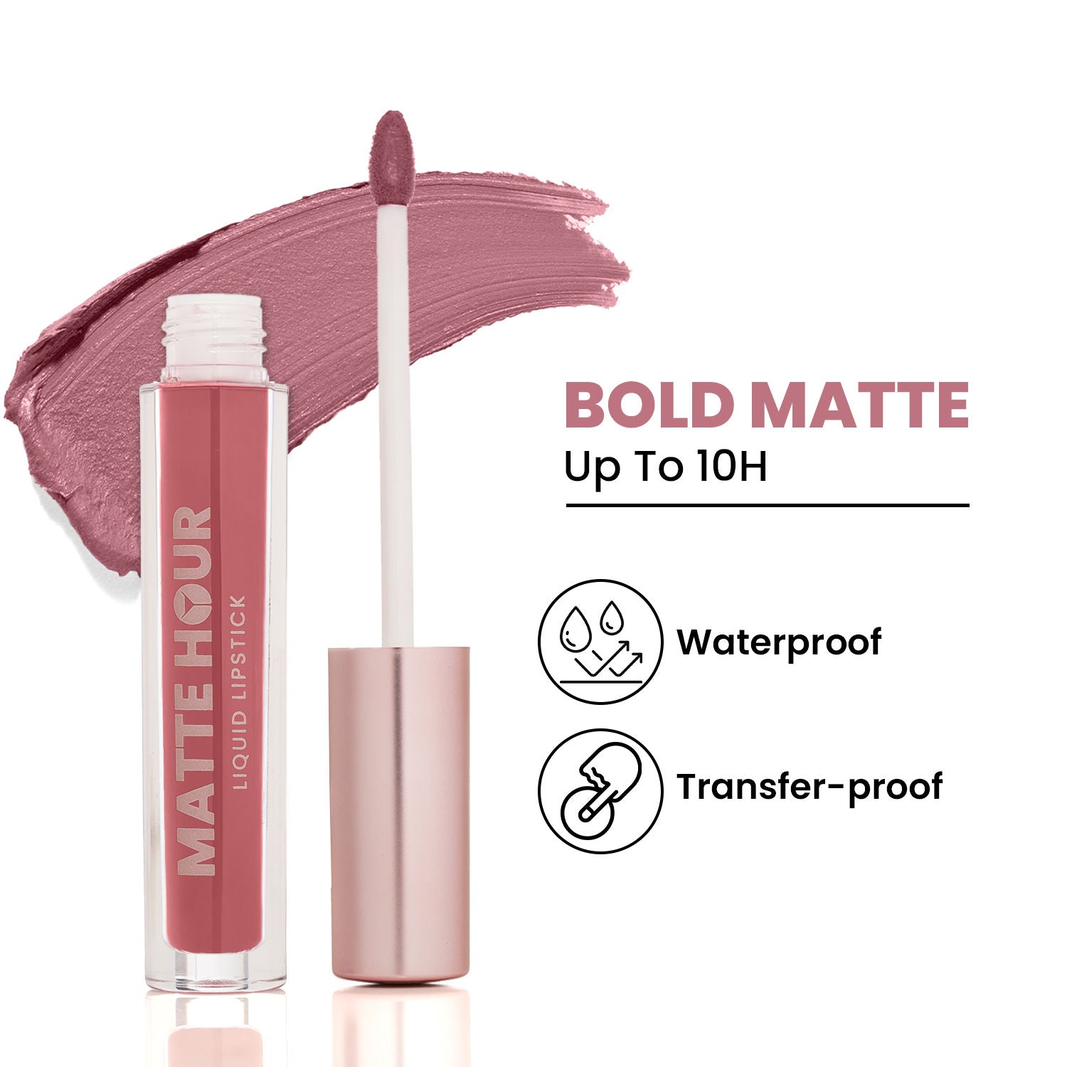 Matte Hour Waterproof Liquid Lipstick, Up To 10-Hour