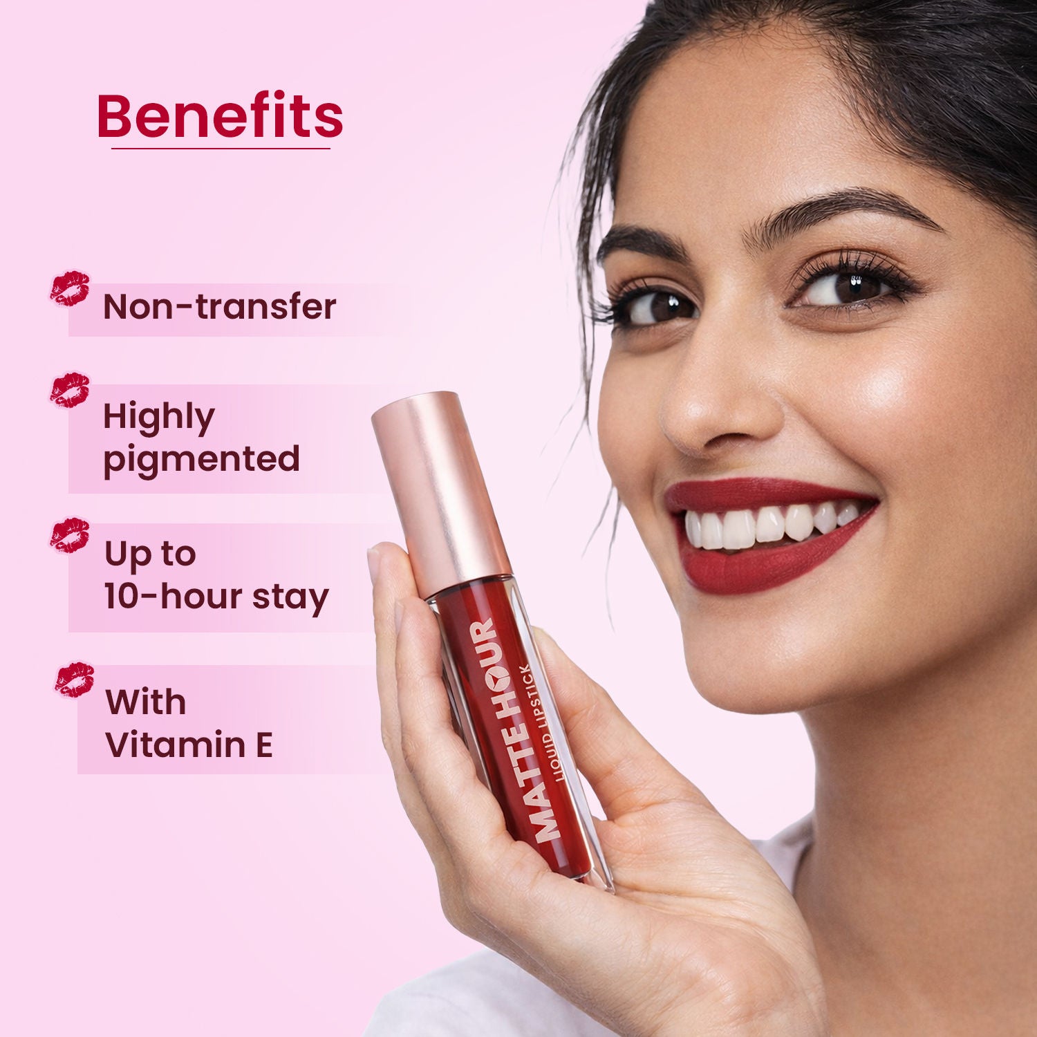 Matte Hour Waterproof Liquid Lipstick, Up To 10-Hour