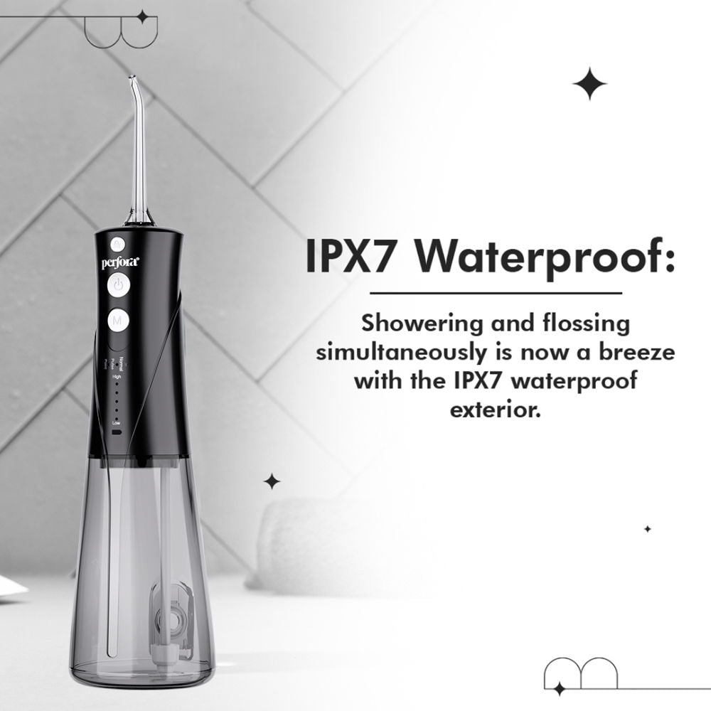 Power Dental Flosser - Granite Black