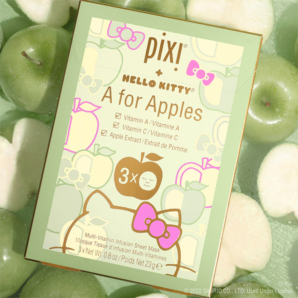 Hello Kitty A For Apples Multivitamin Infusion Sheet Mask