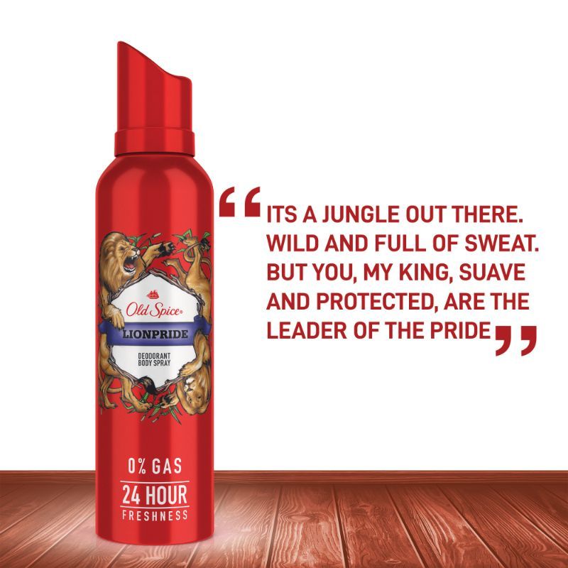 Lionpride Pocket Deodorant Body Spray