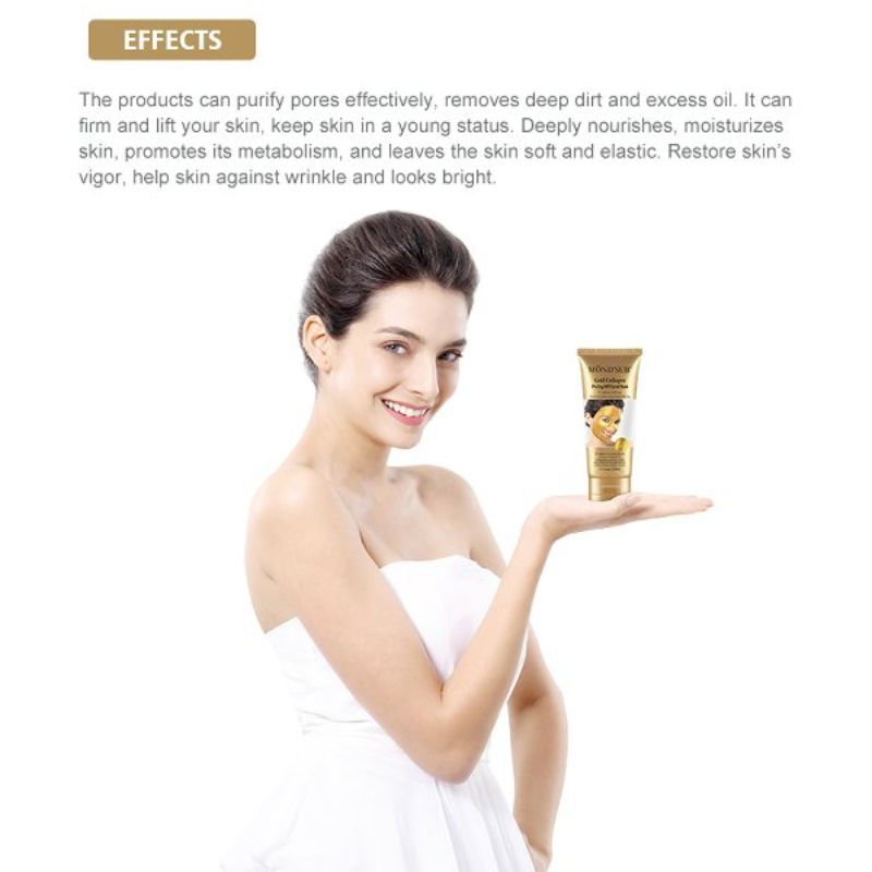 Gold Collagen Peeling Off Facial Mask
