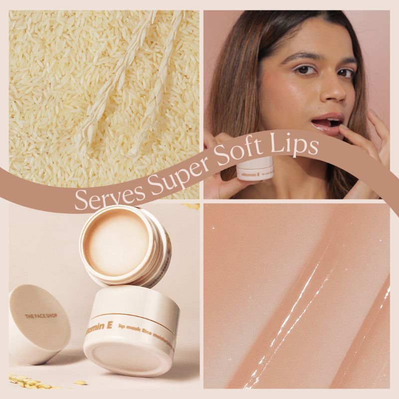 Vitamin Korean Lip Sleeping Mask for Dark, Dry, Pigmented Lips