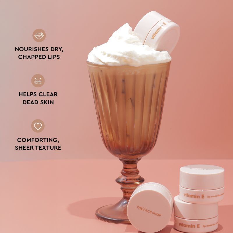 Vitamin Korean Lip Sleeping Mask for Dark, Dry, Pigmented Lips