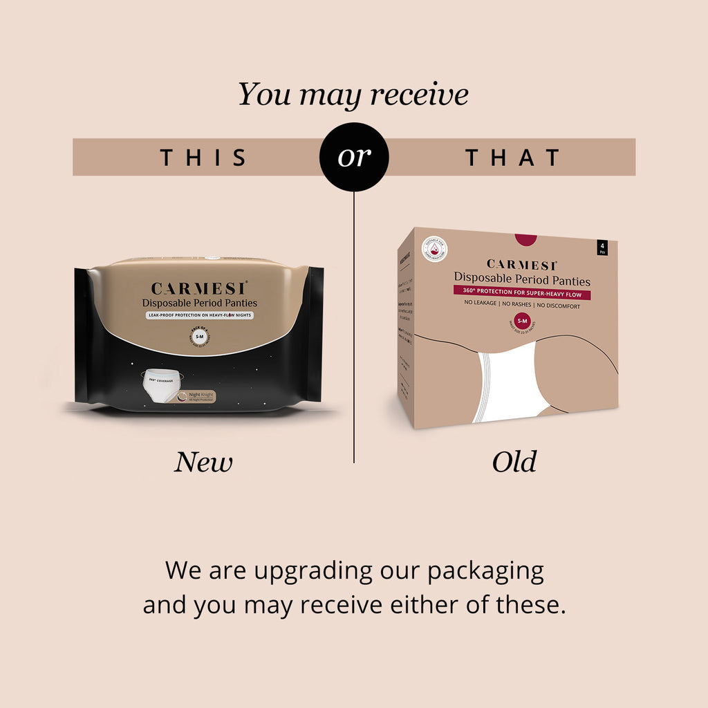 Disposable Period Panties (M-L), Leak-Proof Protection For Heavy-Flow Nights