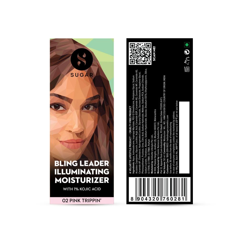 Bling Leader Illuminating Moisturizer Strobe Cream with Vitamin E