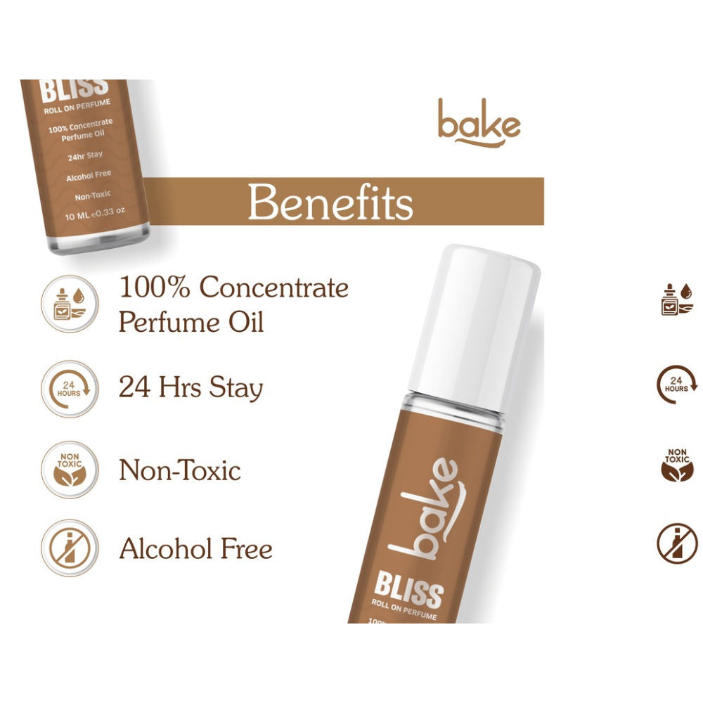 Bliss 100% Concentrated Perfume Oil Roll On Fragrance For Men & Women - Passion Fruit