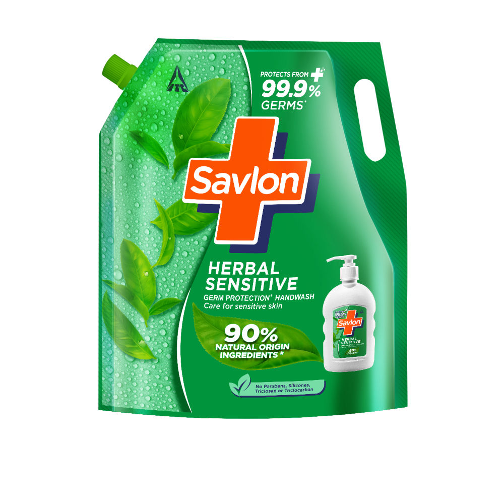 Herbal Sensitive Liquid Handwash Refill Pack For Sensitive Hands