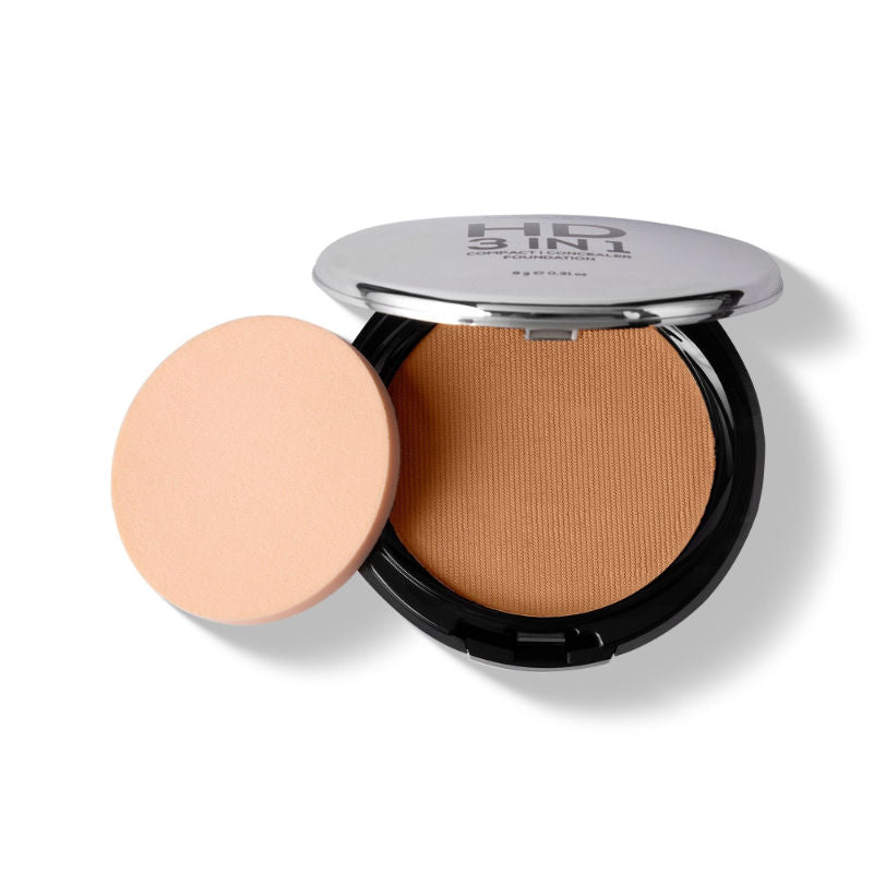Pro HD 3-IN-1 Compact Works as Concealer, Foundation & Powder With SPF 20 - Sable