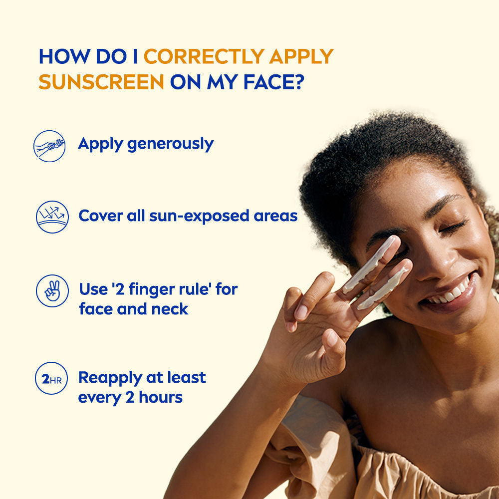 Sun Sensitive Skin SPF 50 Sunscreen, Ultra Matte, No White Cast, Instant UV Protection