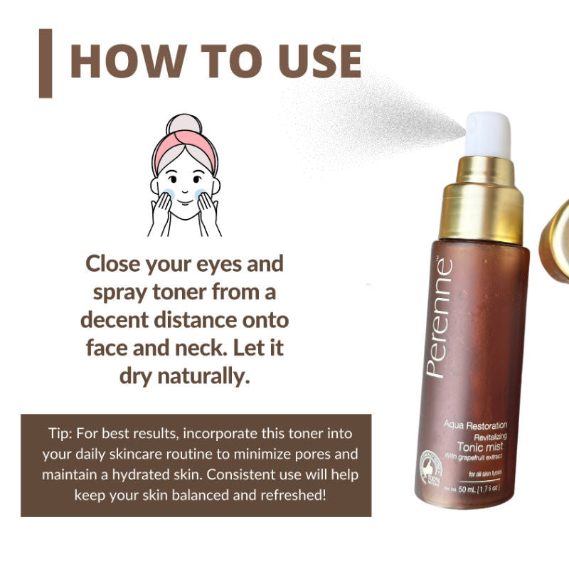 Revitalizing Tonic Mist For All Skin Types