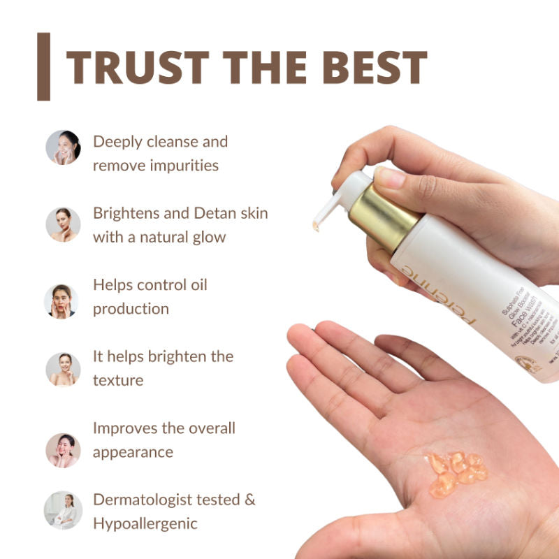 Sulphate Free Glow Booster Facewash With Vitamin C And Niacinamide