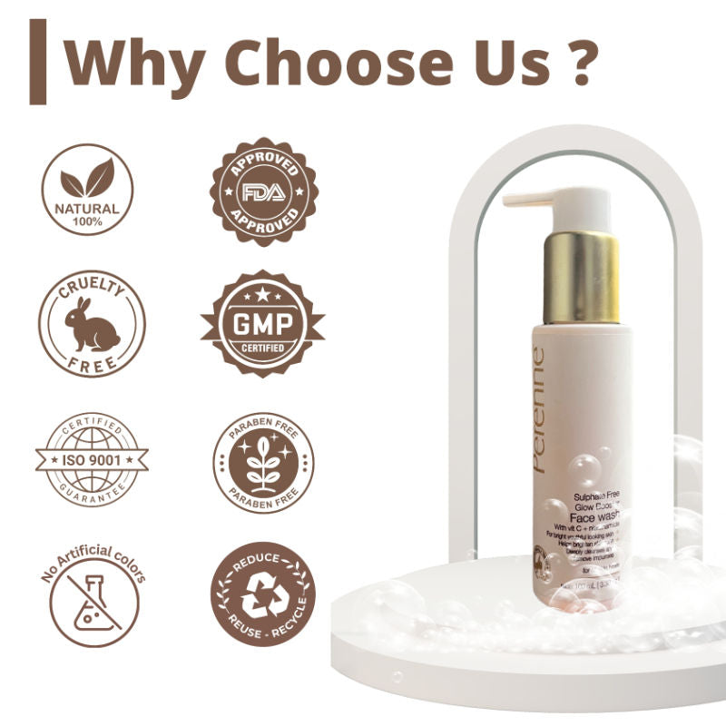 Sulphate Free Glow Booster Facewash With Vitamin C And Niacinamide